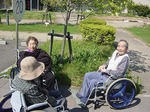 散策中
