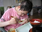 取れたてのきゅうりを食べよう