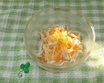えのきと鶏ささみのレモンじょうゆかけ