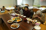 デイサービスバイキング風景