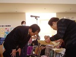 ケアハウスの文化祭　表彰