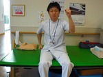 腕振り