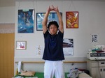 腕の押し上げ
