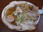 食堂はせがわのチャーシュー麺（喜多方ラーメン）