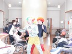 節分行事　豆まき　特別養護老人ホーム　南東北ロイヤルライフ館