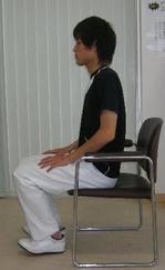 つま先上げ