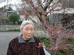 デイサービスのお花見