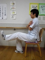 腹筋と腸腰筋の運動３