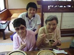 日帰り温泉ツアーのランチ