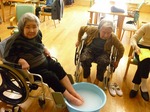 簡単足浴