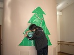 クリスマスツリー作り