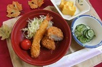 ２０１１年１月の選択メニュー　エビフライ