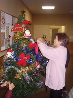 ケアハウスのクリスマス