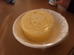 東日本大震災　緊急託児所　パンケーキ作り