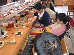 お寿司　お腹いっぱい