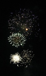２０１０年総合南東北福祉センターまつり　フィナーレの花火