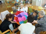 日和田デイサービスの七夕作り