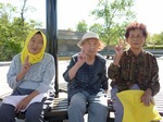 みずいろ公園で日向ぼっこ