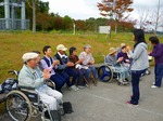 三春ダムへのデイサービスドライブツアー