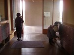 ケアハウスでクリーン作戦