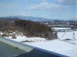 安達太良山方面の風景