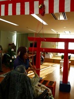 日和田デイサービス神社に初詣