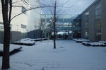 総合南東北福祉センターの雪景色