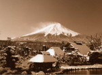 忍野村からの富士