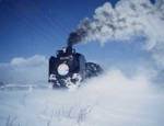 雪原のSL　D51