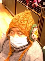 この帽子気に入った！！