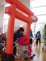 手作りの梅沢神社に初詣