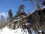 虚空蔵尊の本殿と舞台