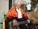 ほうきの長さはこのくらいかな？