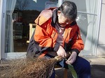 もうすぐほうきが完成