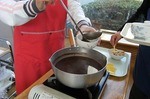 出来立てのおしるこ