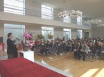 演台側からの第15回市民公開講座風景