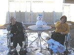 完成！！雪だるま