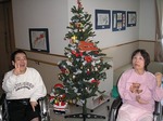 クリスマスツリーきれいに飾れました