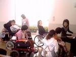 ミニコンサート後のひととき